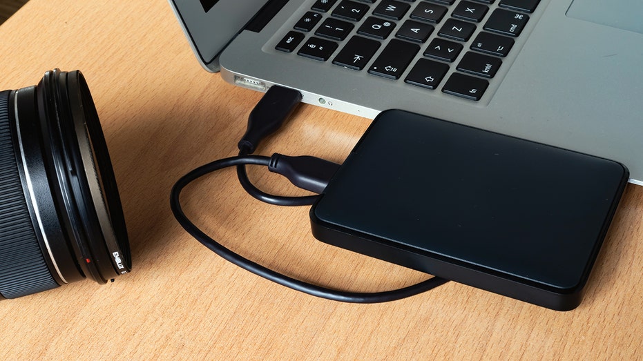 Transfer photos from your phone to a hard drive